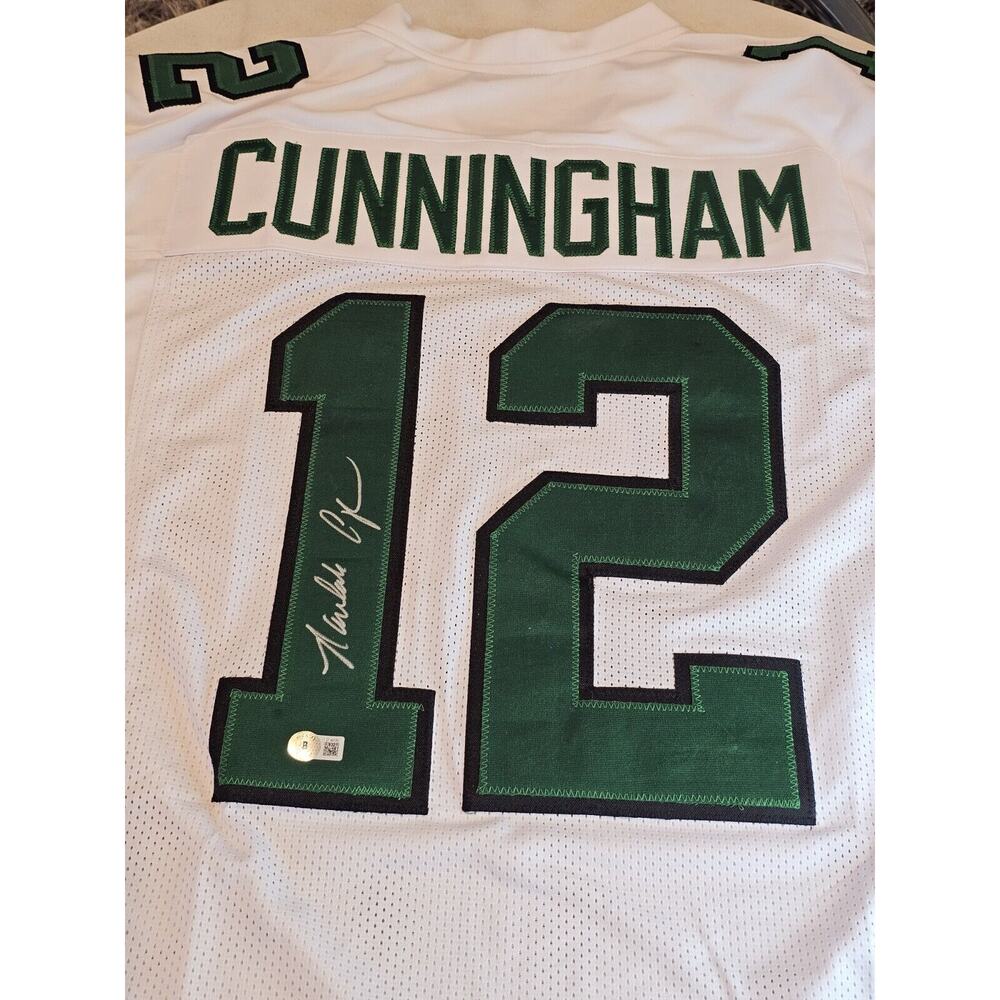Randall Cunningham Autographed/Signed Jersey Beck… - image 1